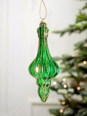 Игрушка елочная стекл. [0095-7]