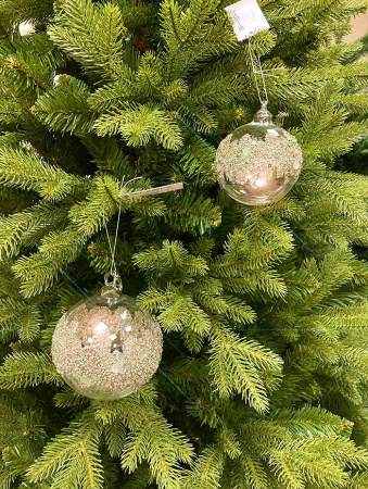 Шар елочный стекл. [63741]