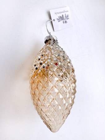Игрушка елочная стекл. [0209-23]