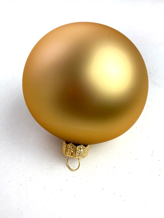 Шар елочный стекл. 8 см, [G-06]