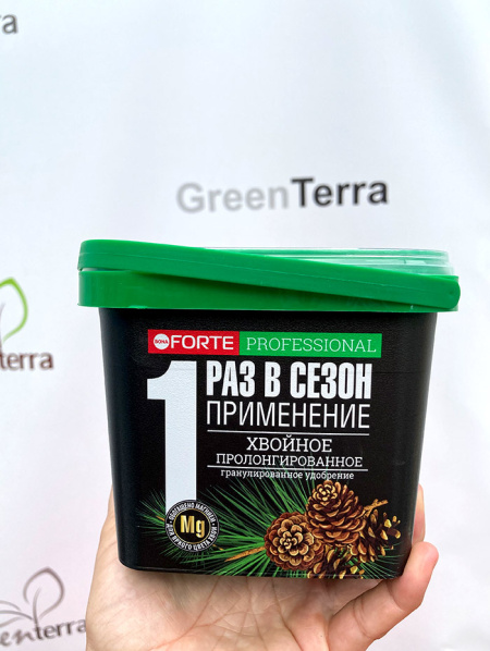 Удобрение Bona Forte пролонгированное "Хвойное" с биодоступным кремнием, 1 л