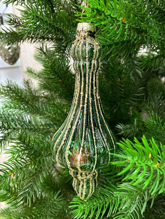 Игрушка елочная стекл. [0095-7]