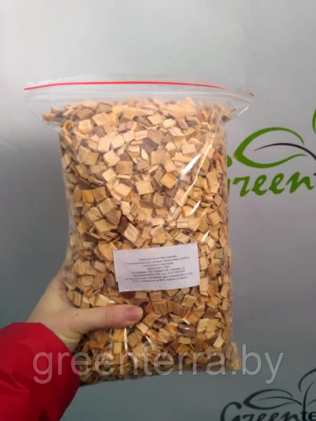 Щепа ольховая 3 дм3 (0.5 кг)