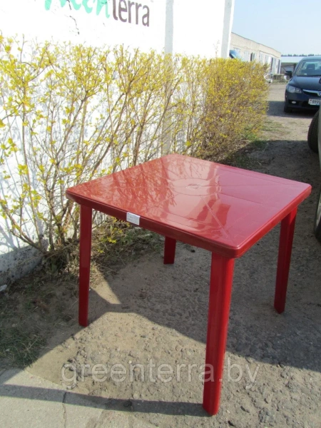 "Комфорт-5" (с квадратным столом) - набор садовой мебели из пластика