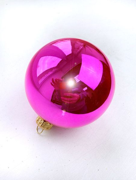 Шары пластиковые, малиновый глянец Шары пластиковые, малиновый глянец