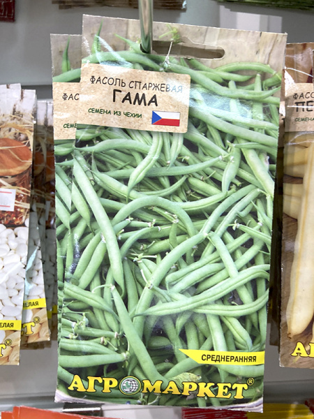 фасоль спаржевая ГАМА