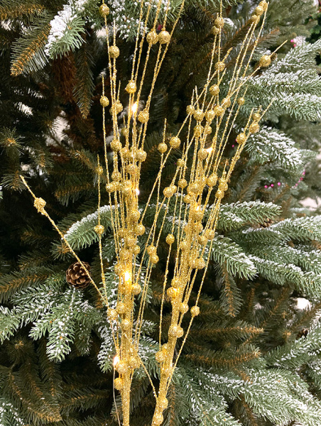 Светодиодная ветка Micro 10 LED 76см, цв.тепл. белый (уп.2шт.) [482137]