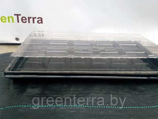 Прозрачная крышка на кассету для рассады