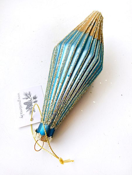 Игрушка елочная стекл. [0306-7]