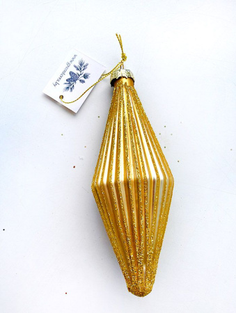 Игрушка елочная стекл. [0306-3]