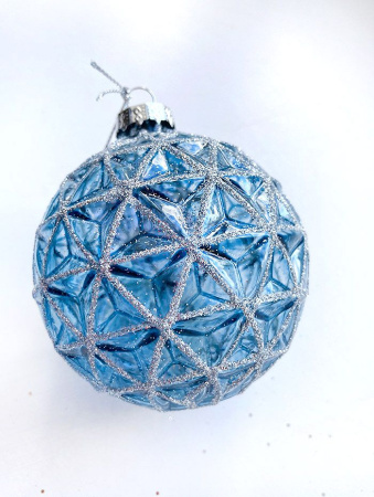 Шар елочный стекл. [0199-8]