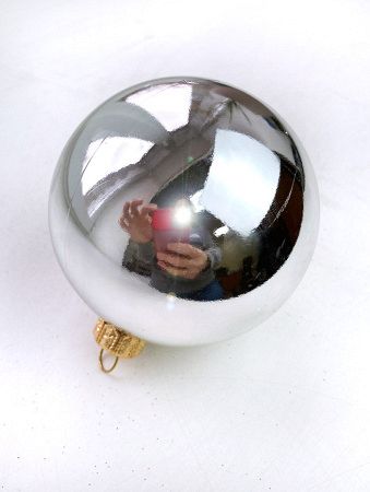 Шары пластиковые, серебро глянец Шары пластиковые, глянец серебро