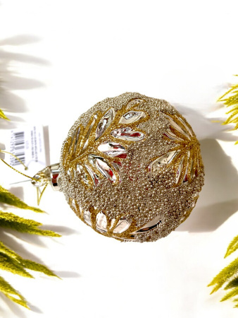 Шар елочный стекл. [63540]