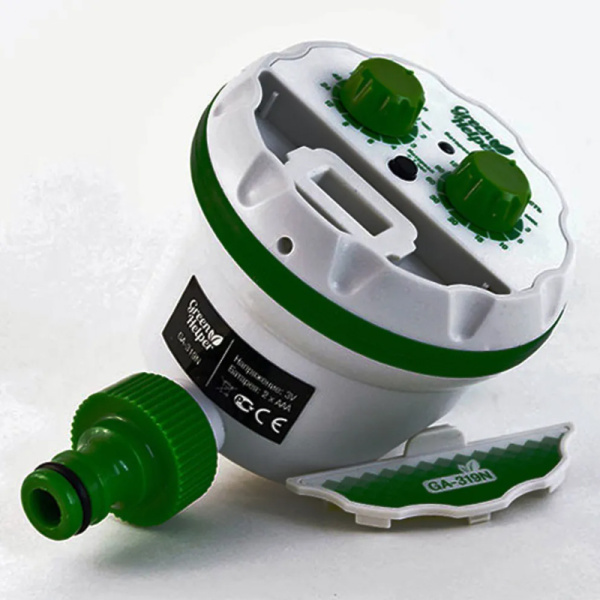 Таймер полива Green Helper GA-319N, шаровый, электронный Таймер полива GA-319N, шаровый, электронный