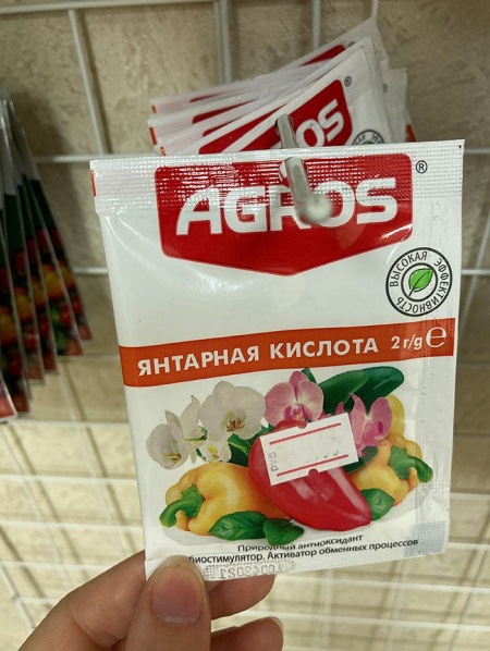 Янтарная кислота 2 г