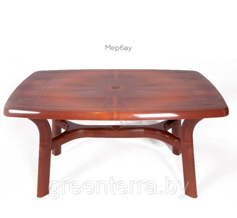 Стол из пластика прямоугольный  "Премиум". Серия «Лессир» [130-0014-lessir]