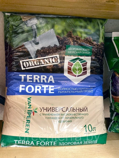 Грунт универсальный TERRA FORTE "Здоровая земля" 10 л