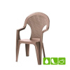 Стул пластиковый Santana, капучино [219375]
