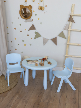 Стул детский BALU голубой