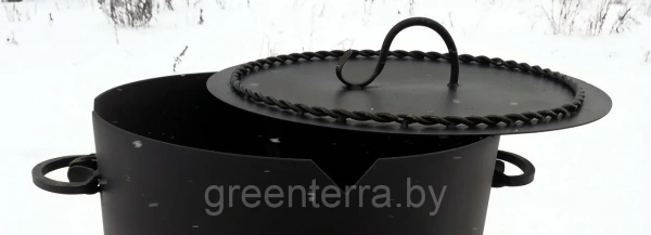 Крышка для печи под казан 8-12л
