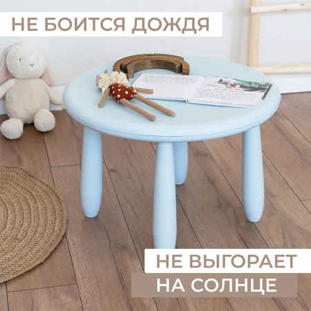 Стол детский TINI голубой