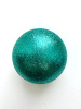 Шары пластиковые, парча бирюзовый В30 Шары пластиковые, парча бирюзовый