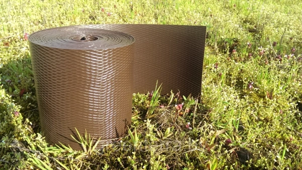 Газонная лента 10см*9м, коричневый