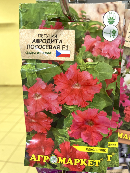петуния Афродита Лососевая F1