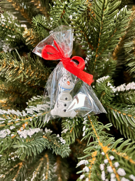 Новогодняя стекл. игрушка‑сувенир "Мини-форма", 1шт. [123049]