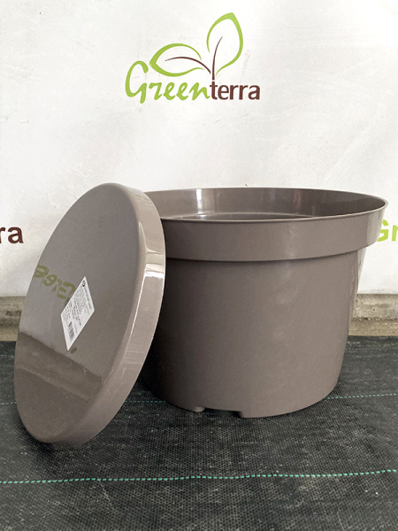 Горшок для цветов "Фикус 20" 20л, мокко [00251]