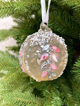 Шар елочный стекл. [63766]