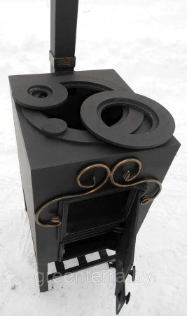 Печь для казана "Перун" на 12 л