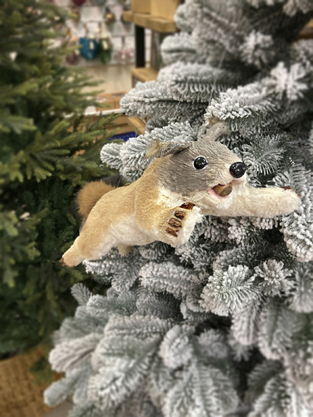 Украшение елочное Белка 50x17x11см [67581]