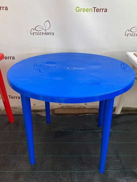 Стол пластиковый круглый [130-0022]