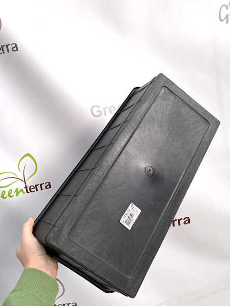 Ящик для рассады "Урожай Люкс" с доп. ребрами жесткости, 45*20*10см, 6л 