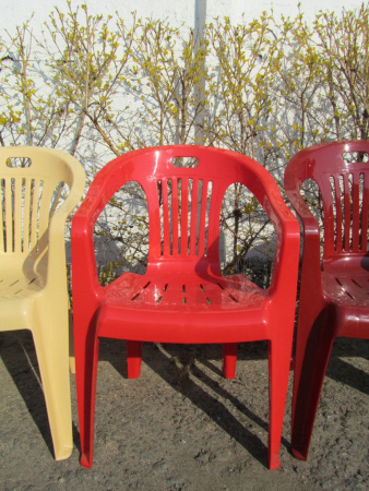 Пластиковый стул-кресло "Комфорт-1" [110-0031]