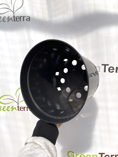 Горшок круглый литой 5л, ø 22см, высота 18см