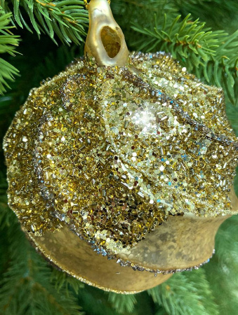 Шар елочный стекл. [63569]