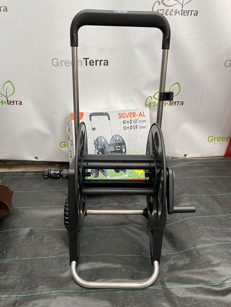 Катушка/тележка для шланга Claber Silver Al