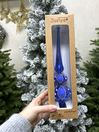 Верхушка на елку декорированная