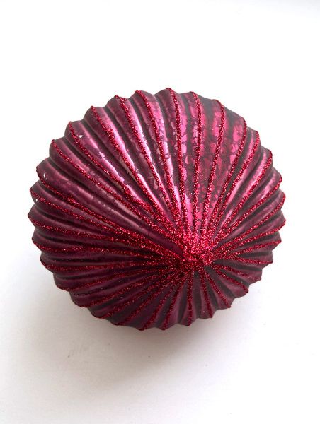 Игрушка елочная стекл. [0624-10]