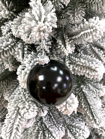 Шары пластиковые, чёрный глянец Шары пластиковые, глянец чёрный