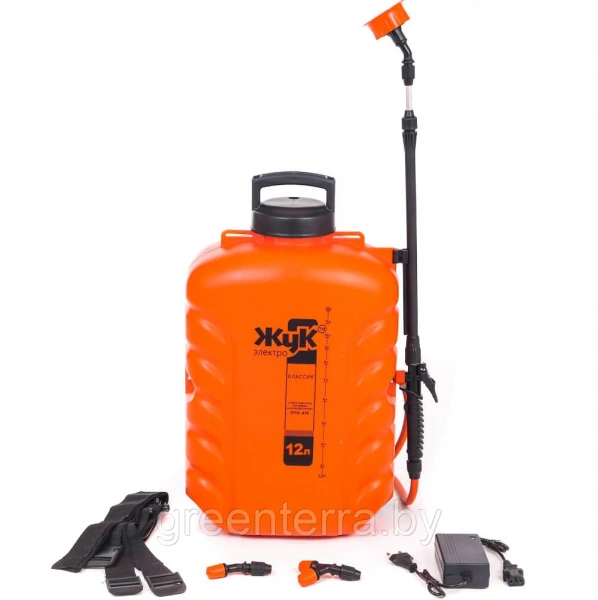 Опрыскиватель ранцевый аккумуляторный "Жук Классик Электро" 12 л. (ОРА-412) [3574-00]