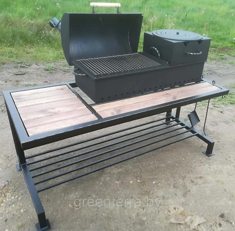 Кованый мангал (гриль, барбекю, очаг) "Прага"