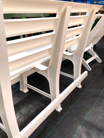 Скамья садовая со спинкой, скамейка для дачи [120-0038 №2]