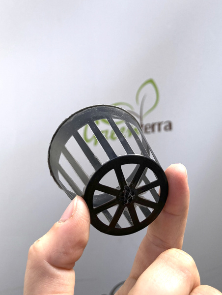 Горшок для рассады салатный сетчатый 0.1л, 5.5см, высота 5см