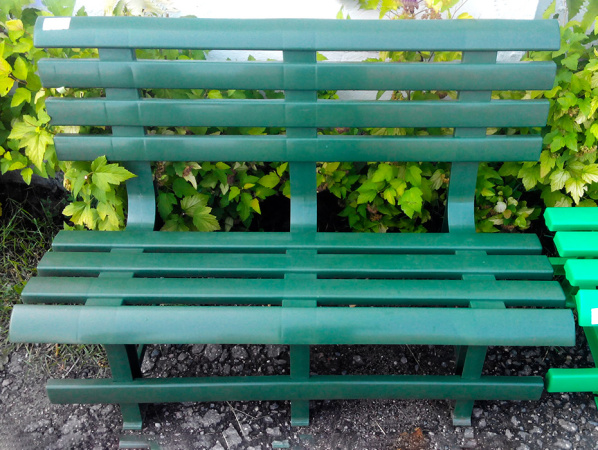 Скамья садовая со спинкой, скамейка для дачи [120-0038 №2]