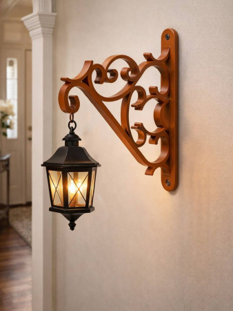 Кронштейн для подвесных кашпо, терракотовый