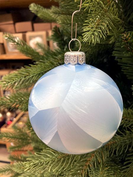 Шар елочный стекл. 8 см, [66]