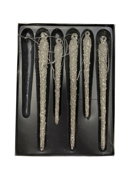 Игрушка елочная стекл. [6146] уценка